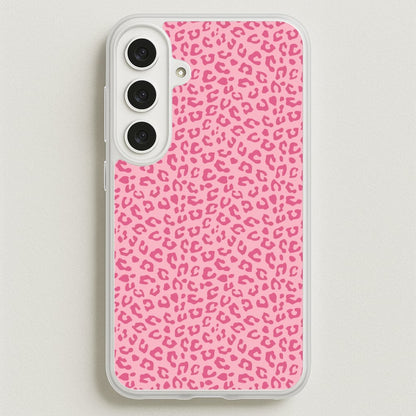 Pink Cheetah - Animal Patterns Phone Case for Galaxy S25FE