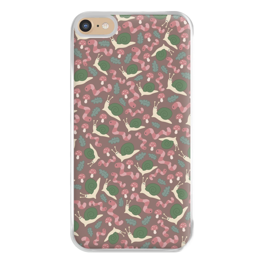 Snails - Animal Patterns Phone Case for iPhone 6 Plus / 7 Plus / 8 Plus