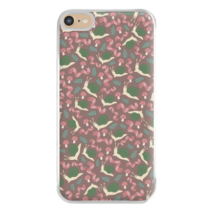 Snails - Animal Patterns Phone Case for iPhone 6 Plus / 7 Plus / 8 Plus