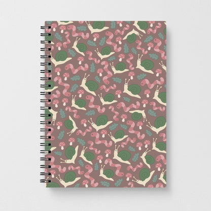Snails - Animal Patterns Notebook