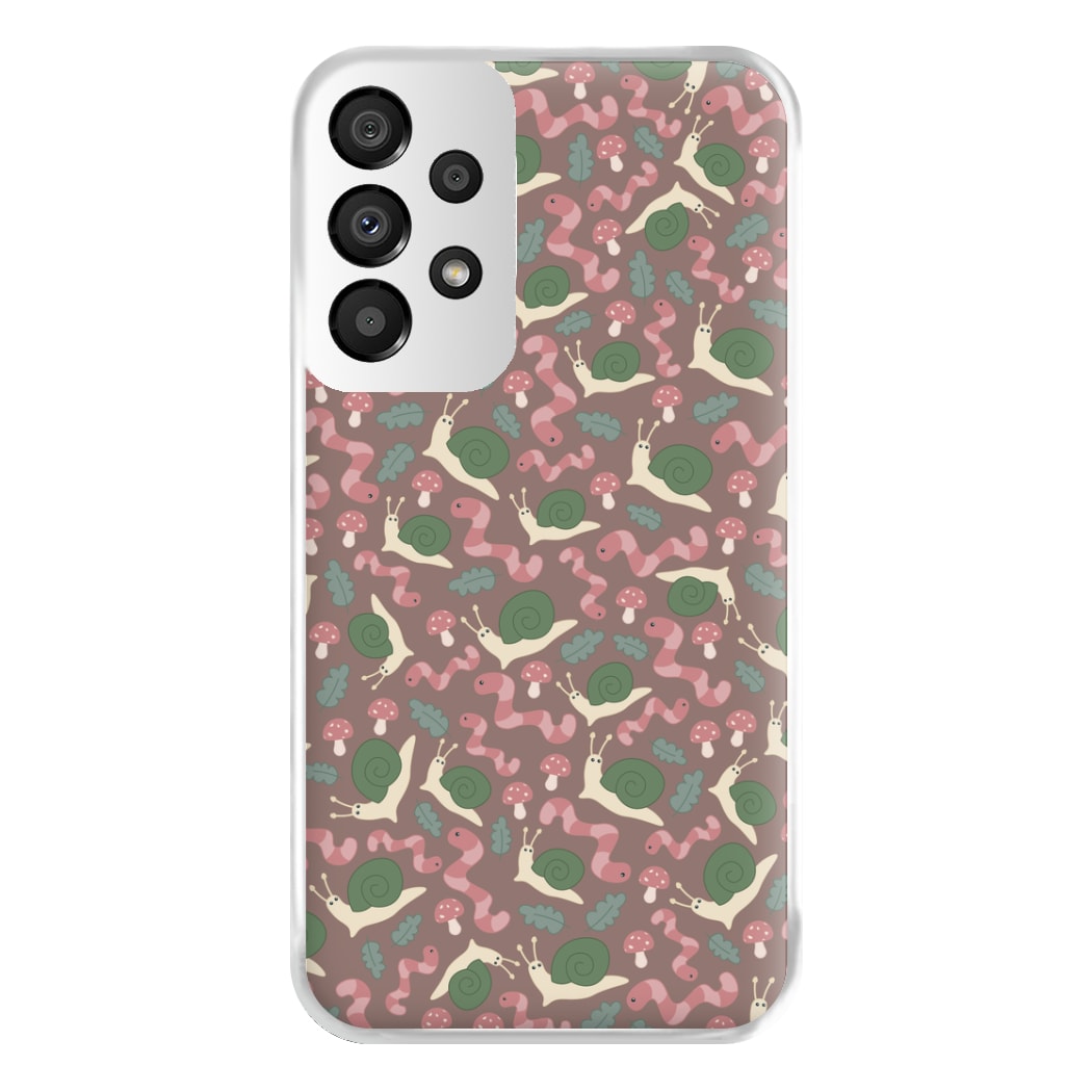 Snails - Animal Patterns Phone Case for Galaxy A33