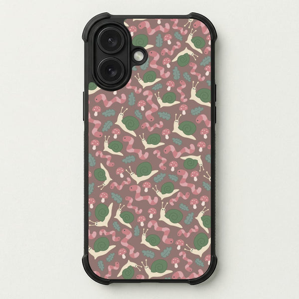 Snails - Animal Patterns Phone Case — Bumper case