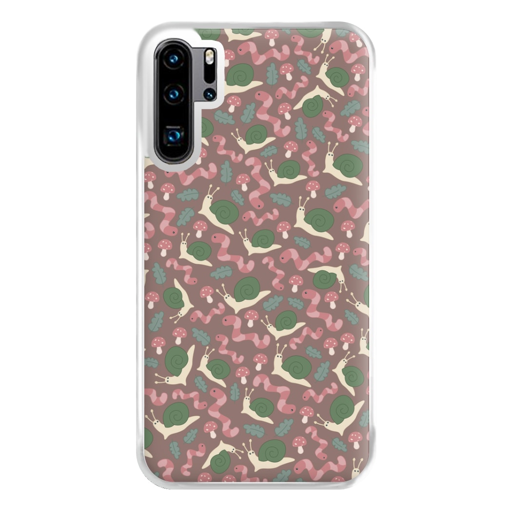 Snails - Animal Patterns Phone Case for Huawei P30 Pro