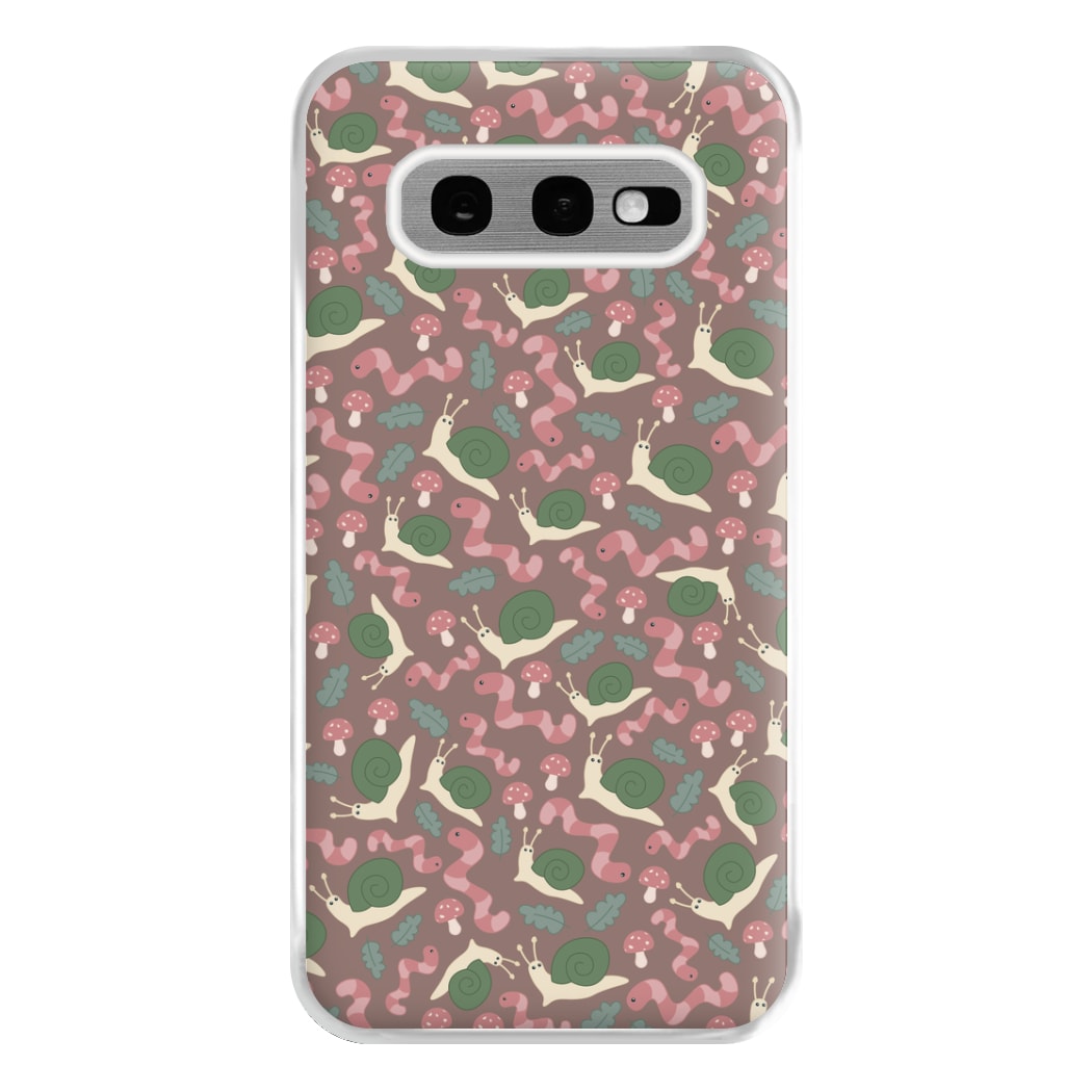 Snails - Animal Patterns Phone Case for Galaxy S10e