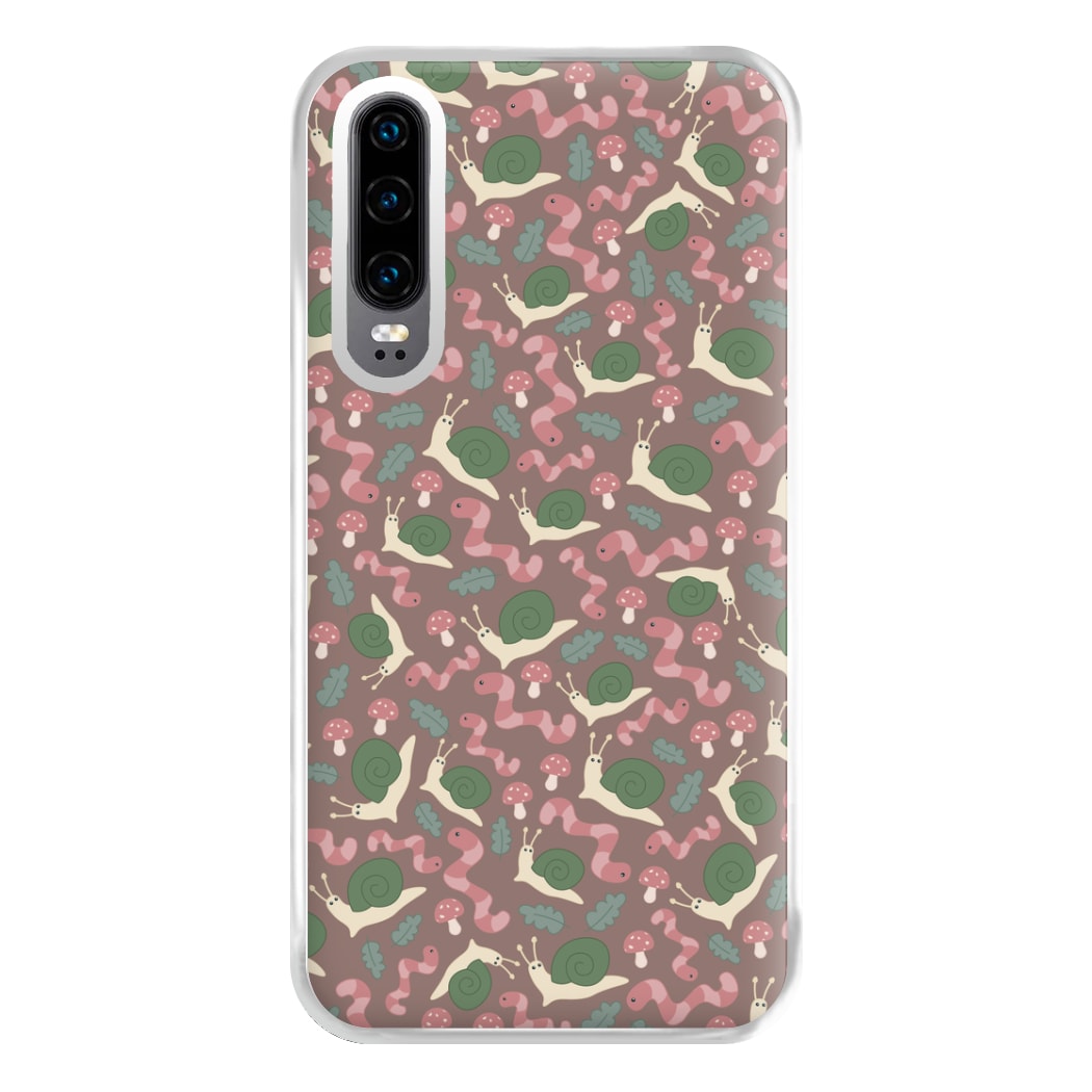 Snails - Animal Patterns Phone Case for Huawei P30