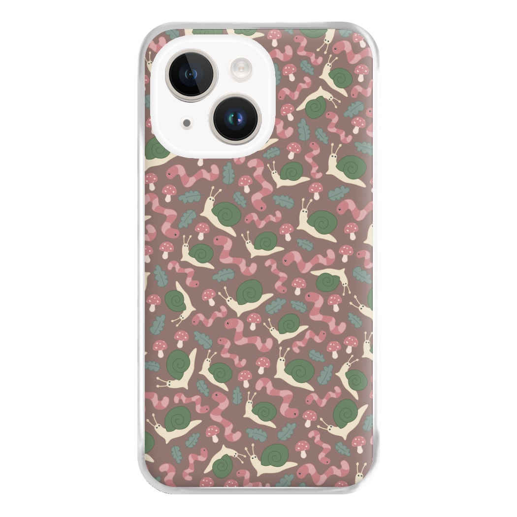 Snails - Animal Patterns Phone Case for iPhone 14 Plus