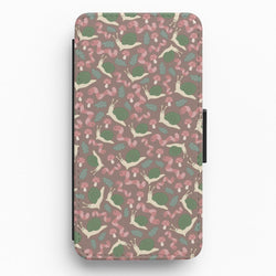 Snails - Animal Patterns Flip / Wallet Phone Case
