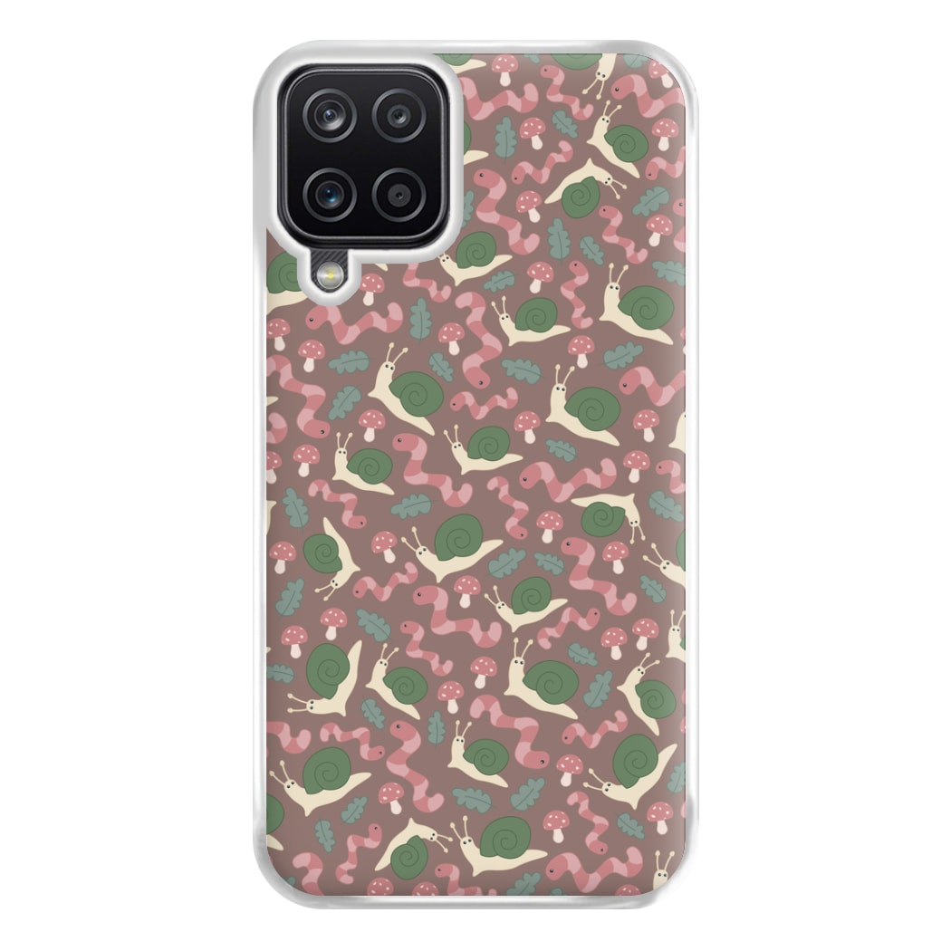 Snails - Animal Patterns Phone Case for Galaxy A12