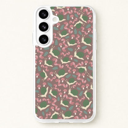 Snails - Animal Patterns Phone Case for Galaxy S26 Plus