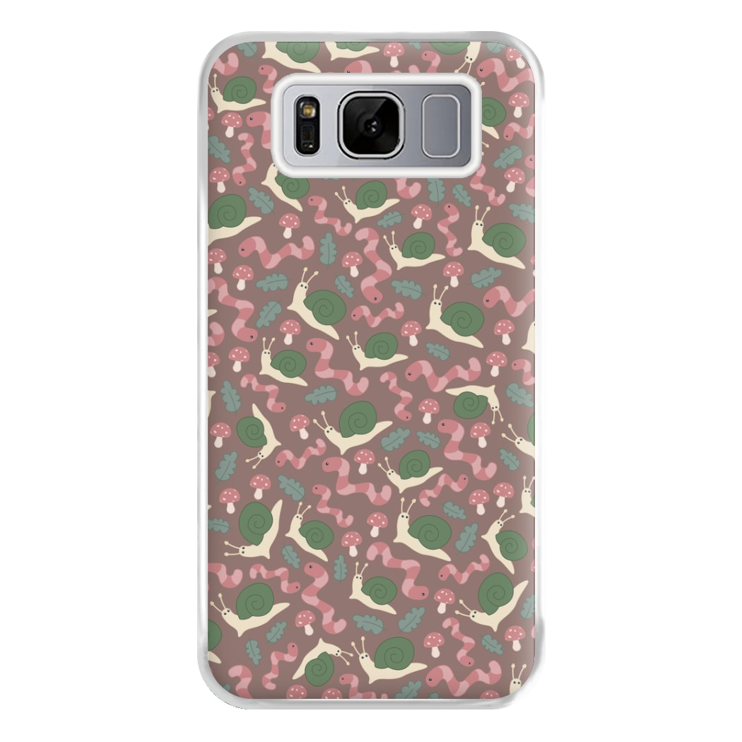 Snails - Animal Patterns Phone Case for Galaxy S8 Plus