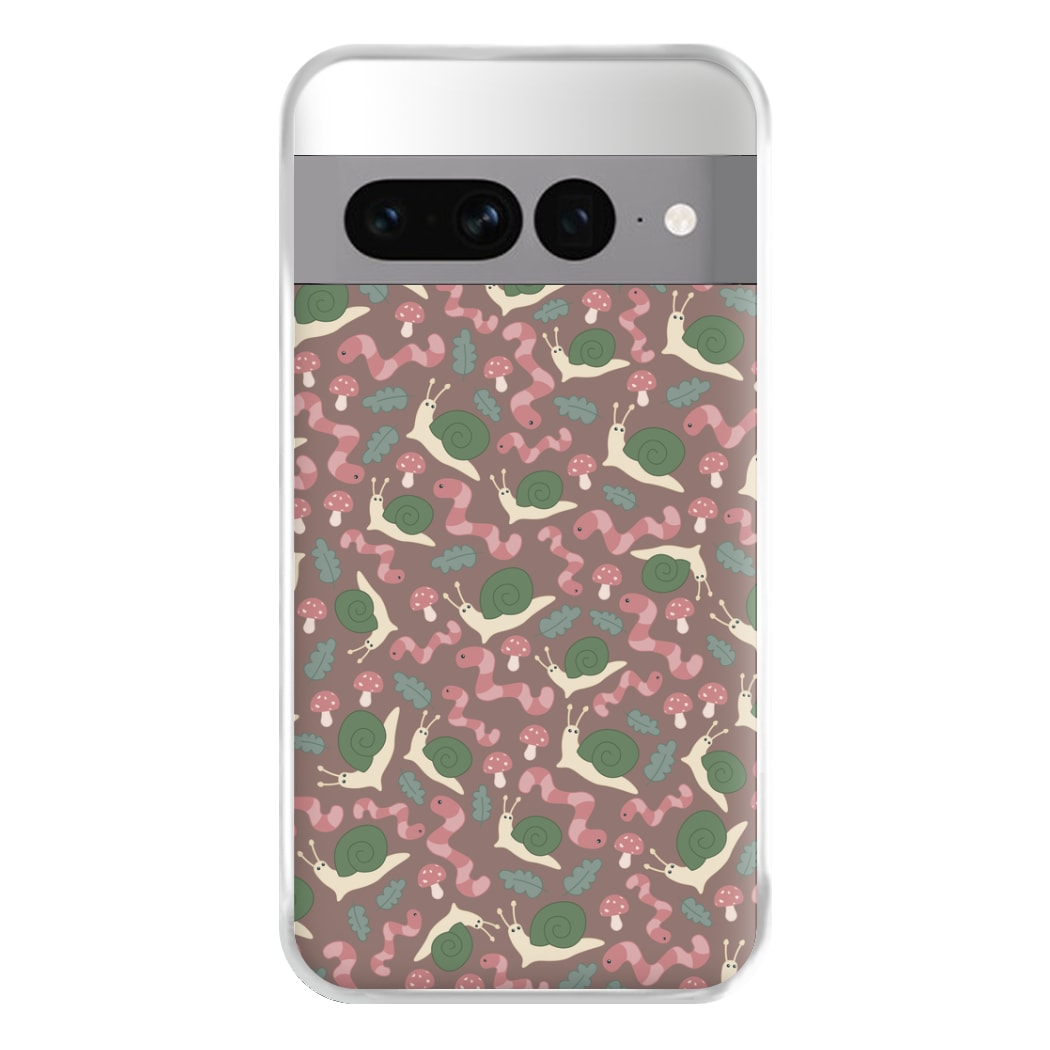 Snails - Animal Patterns Phone Case for Google Pixel 7 Pro