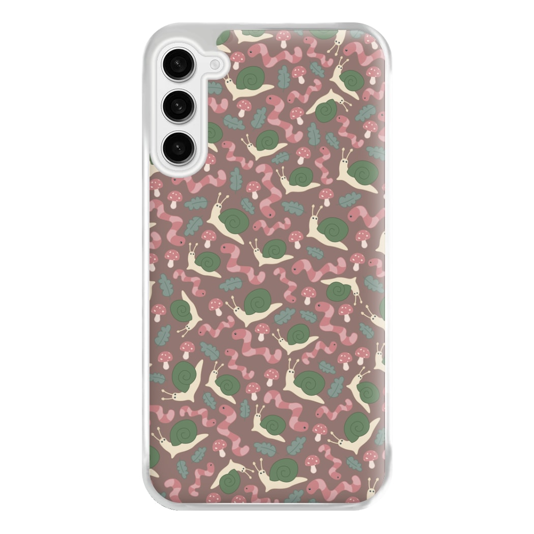 Snails - Animal Patterns Phone Case for Galaxy S23FE