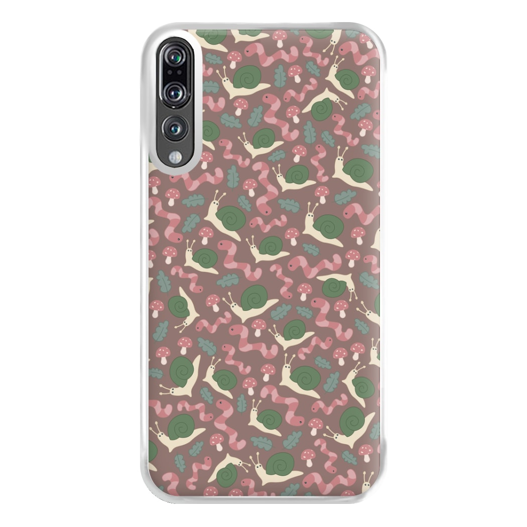 Snails - Animal Patterns Phone Case for Huawei P20 Pro