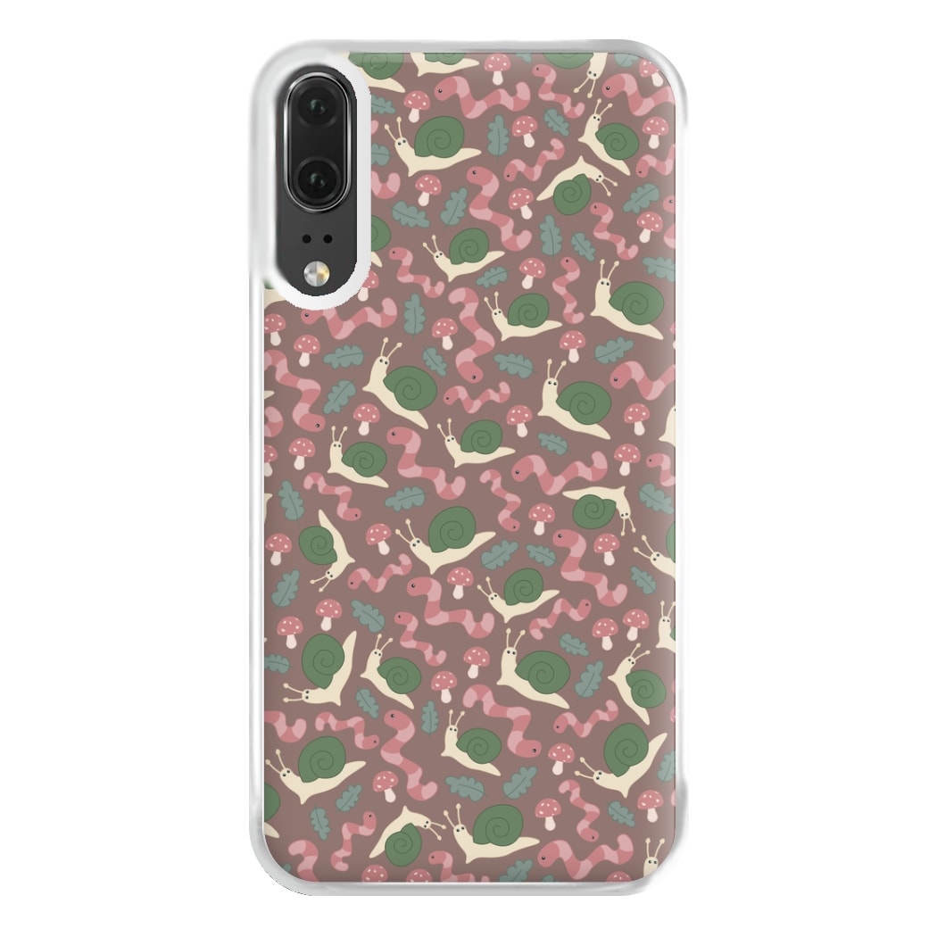 Snails - Animal Patterns Phone Case for Huawei P20