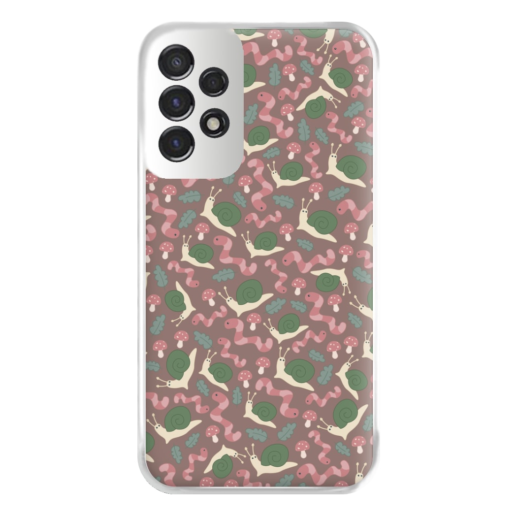 Snails - Animal Patterns Phone Case for Galaxy A53