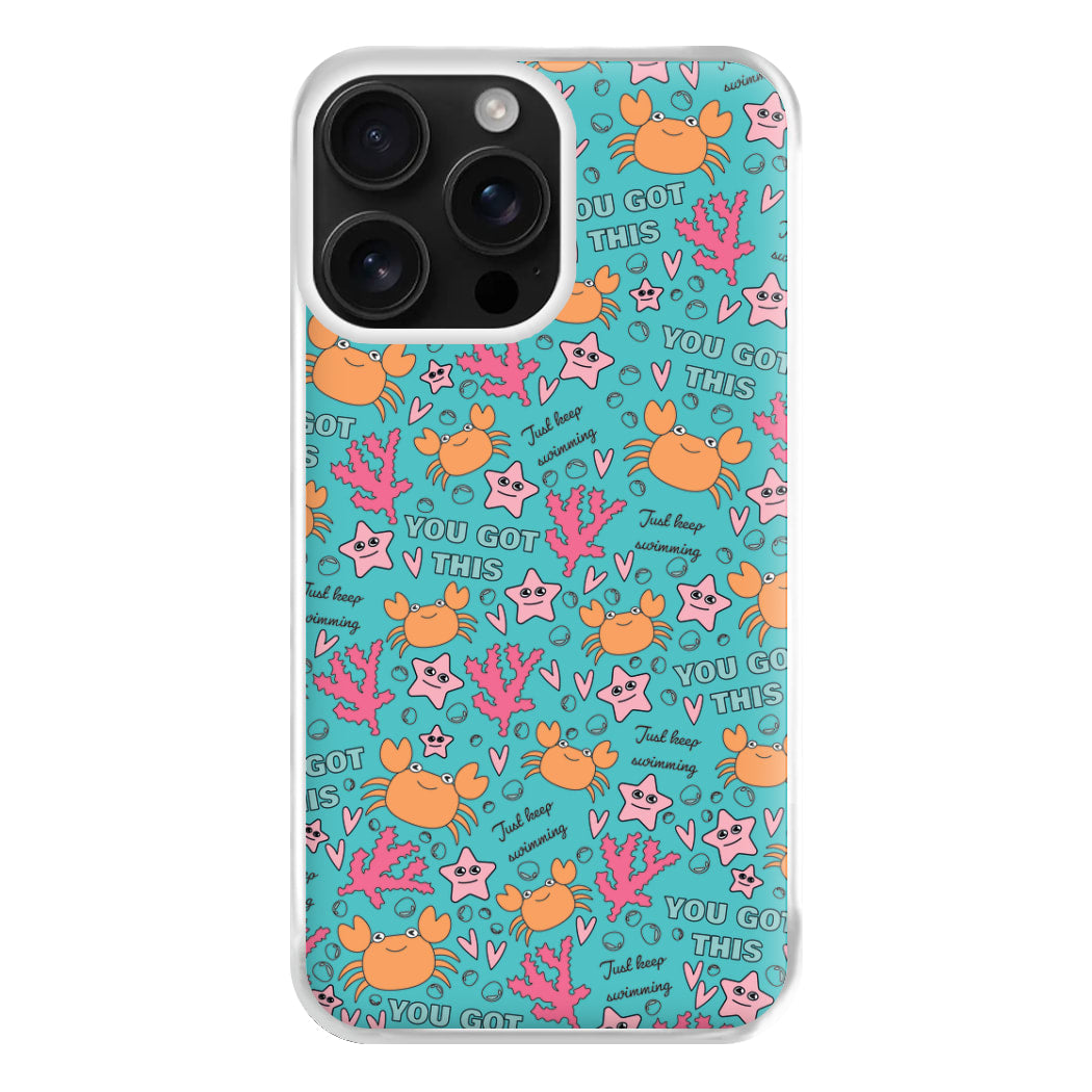 Crabs - Animal Patterns Phone Case