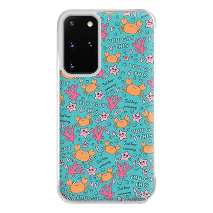 Crabs - Animal Patterns Phone Case for Galaxy S20 Plus