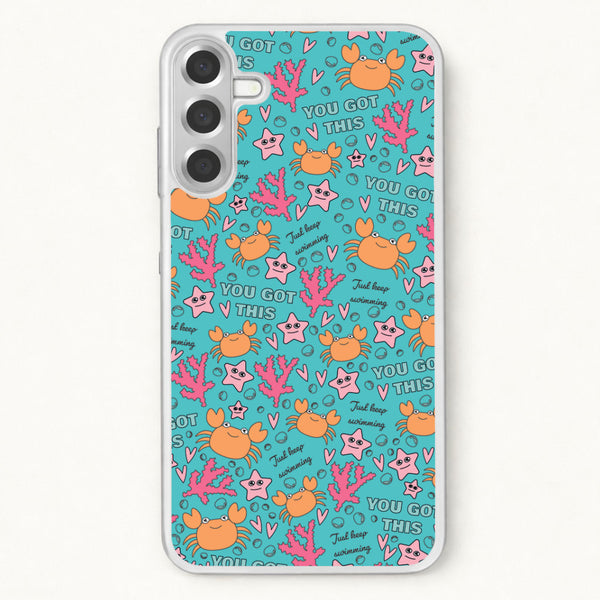 Crabs - Animal Patterns Phone Case for Galaxy A57