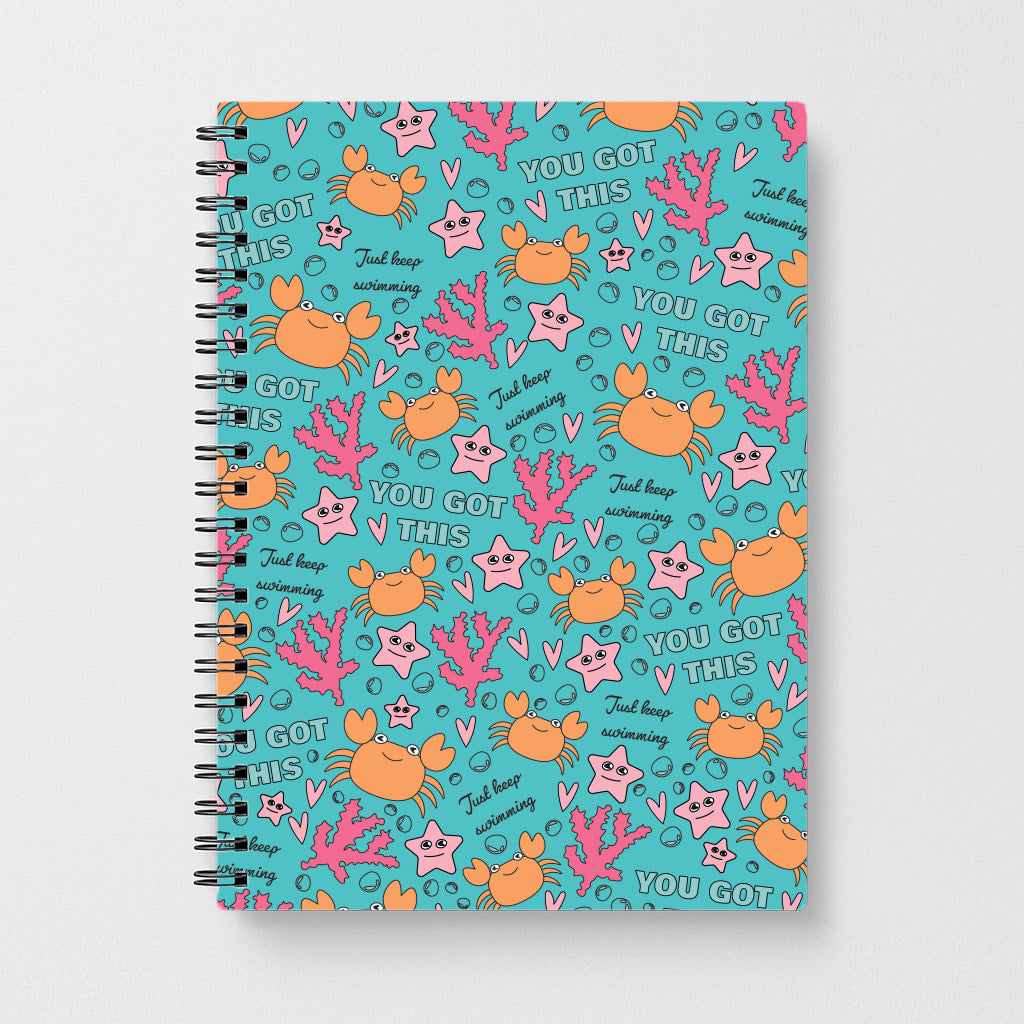 Crabs - Animal Patterns Notebook