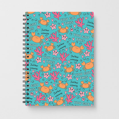 Crabs - Animal Patterns Notebook