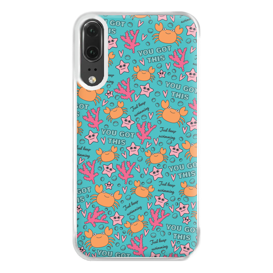 Crabs - Animal Patterns Phone Case for Huawei P20