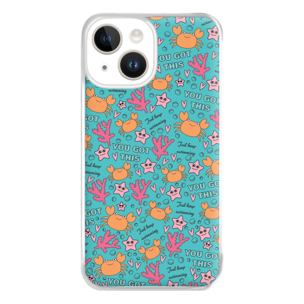 Crabs - Animal Patterns Phone Case for iPhone 14