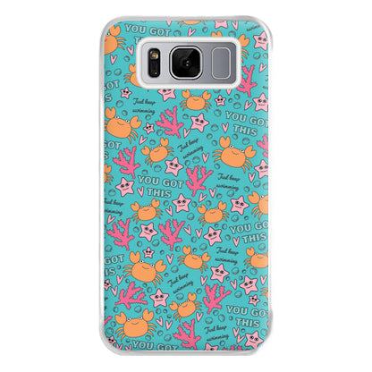 Crabs - Animal Patterns Phone Case for Galaxy S8 Plus