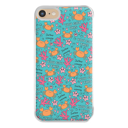 Crabs - Animal Patterns Phone Case for iPhone 6 / 7 / 8 / SE