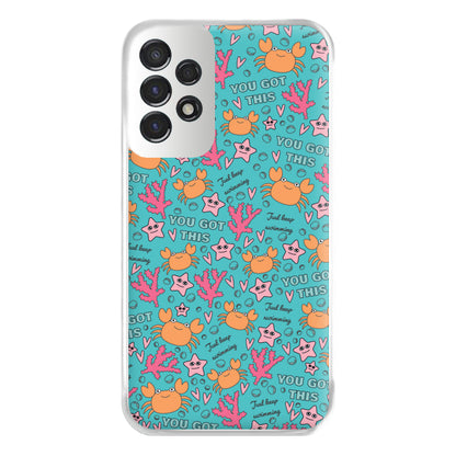 Crabs - Animal Patterns Phone Case for Galaxy A53