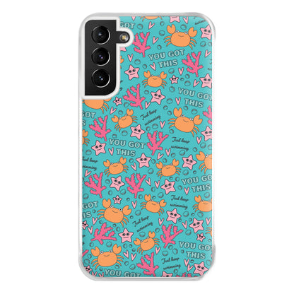 Crabs - Animal Patterns Phone Case for Galaxy S21 Plus