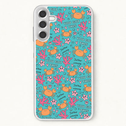 Crabs - Animal Patterns Phone Case for Galaxy A37