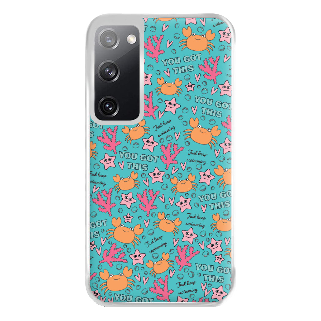 Crabs - Animal Patterns Phone Case for Galaxy S20