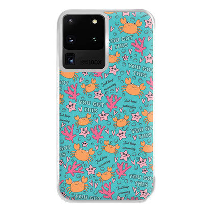 Crabs - Animal Patterns Phone Case for Galaxy S20 Ultra