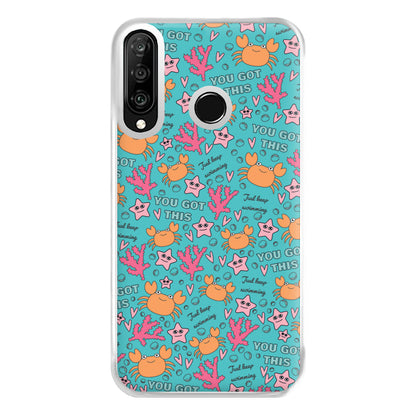 Crabs - Animal Patterns Phone Case for Huawei P30 Lite