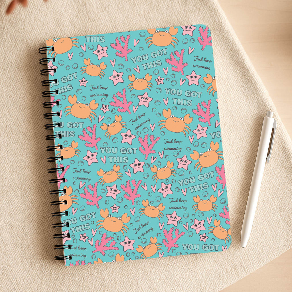 Crabs - Animal Patterns Notepad
