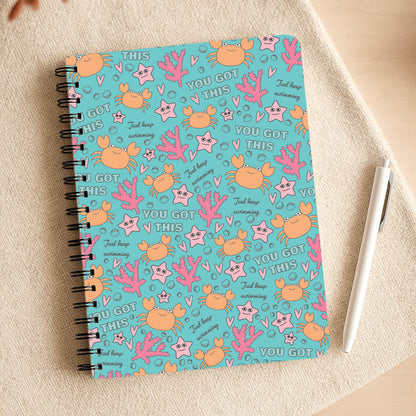 Crabs - Animal Patterns Notepad