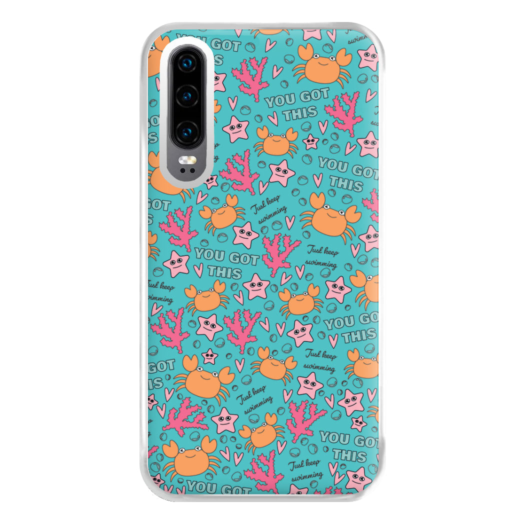 Crabs - Animal Patterns Phone Case for Huawei P30