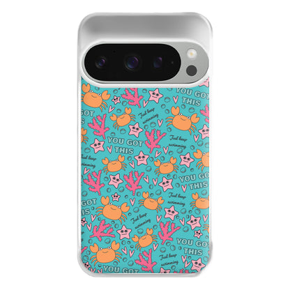 Crabs - Animal Patterns Phone Case for Google Pixel 9 Pro XL