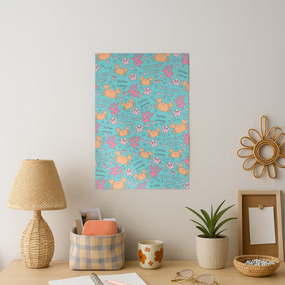 Crabs - Animal Patterns Art Print