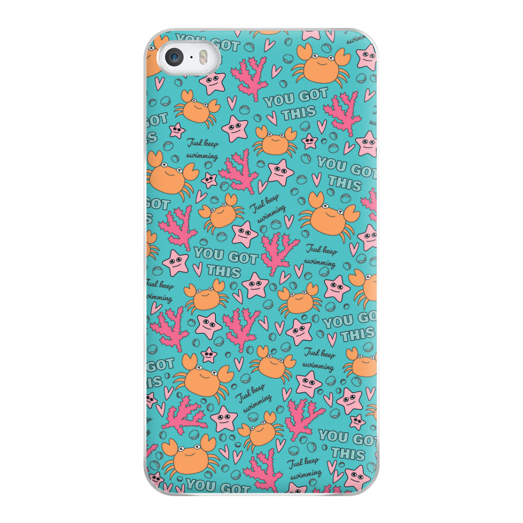 Crabs - Animal Patterns Phone Case for iPhone 5 / 5s / SE 2016