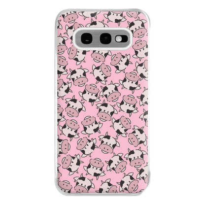 Cows - Animal Patterns Phone Case for Galaxy S10e