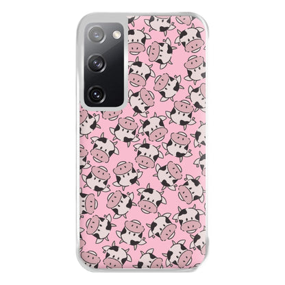 Cows - Animal Patterns Phone Case for Galaxy S20