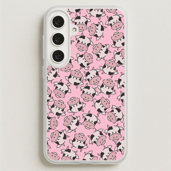 Cows - Animal Patterns Phone Case for Galaxy S25FE