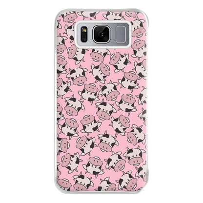 Cows - Animal Patterns Phone Case for Galaxy S8 Plus