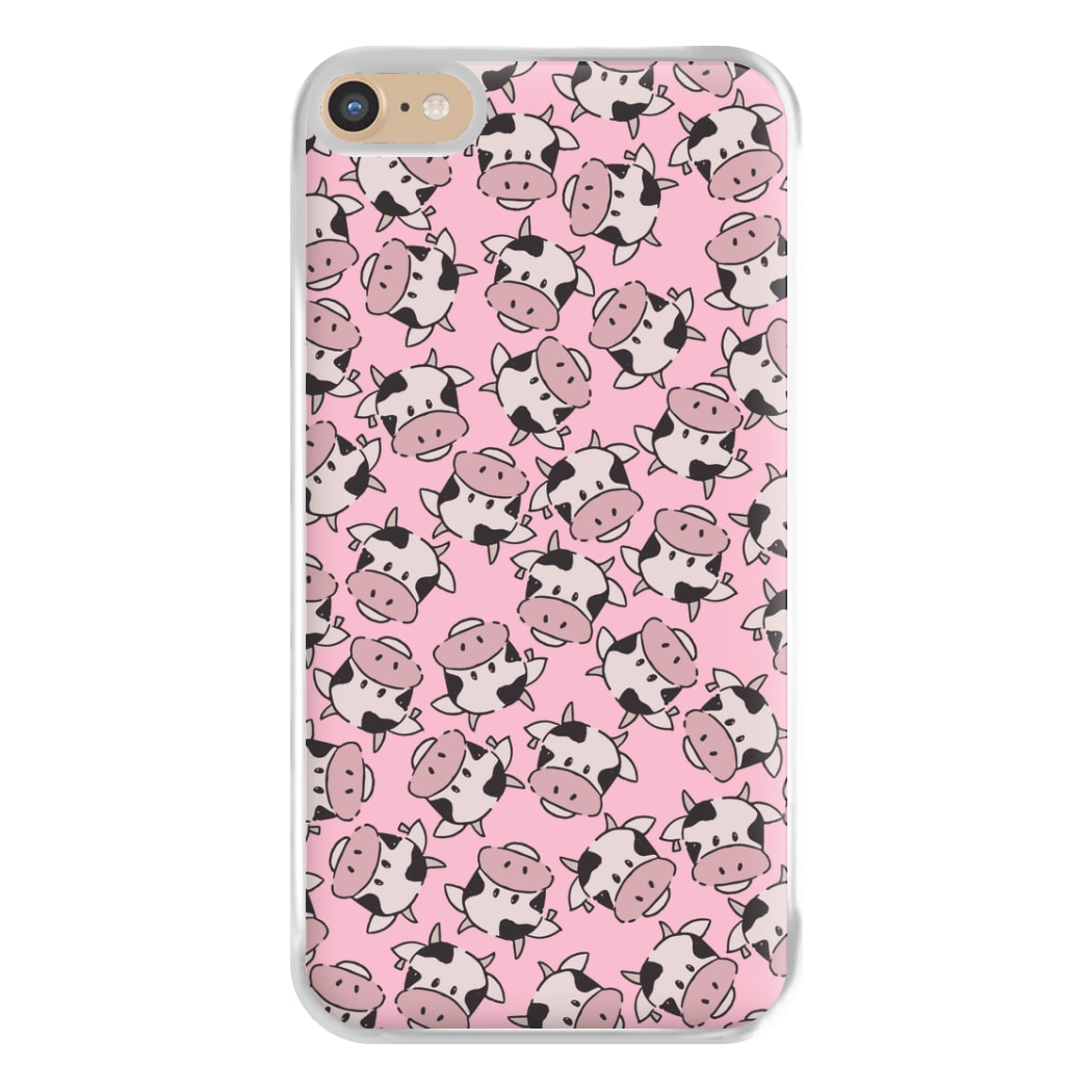 Cows - Animal Patterns Phone Case for iPhone 6 Plus / 7 Plus / 8 Plus