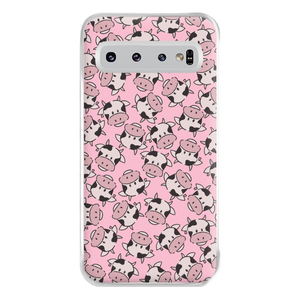 Cows - Animal Patterns Phone Case for Galaxy S10 Plus