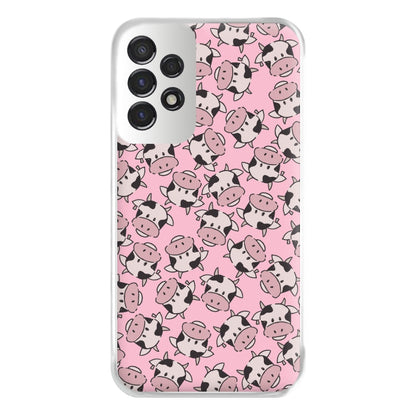 Cows - Animal Patterns Phone Case for Galaxy A53