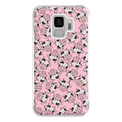 Cows - Animal Patterns Phone Case for Galaxy S9 Plus