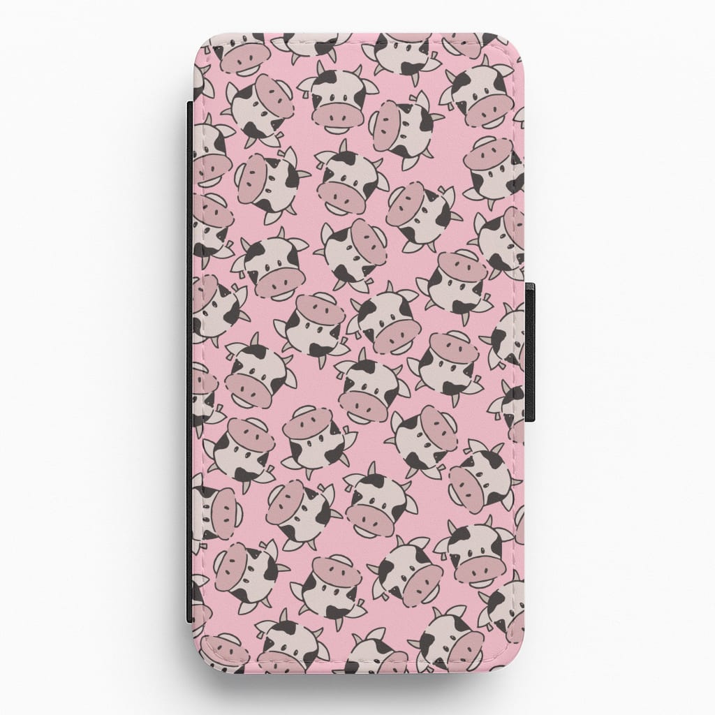 Cows - Animal Patterns Flip / Wallet Phone Case