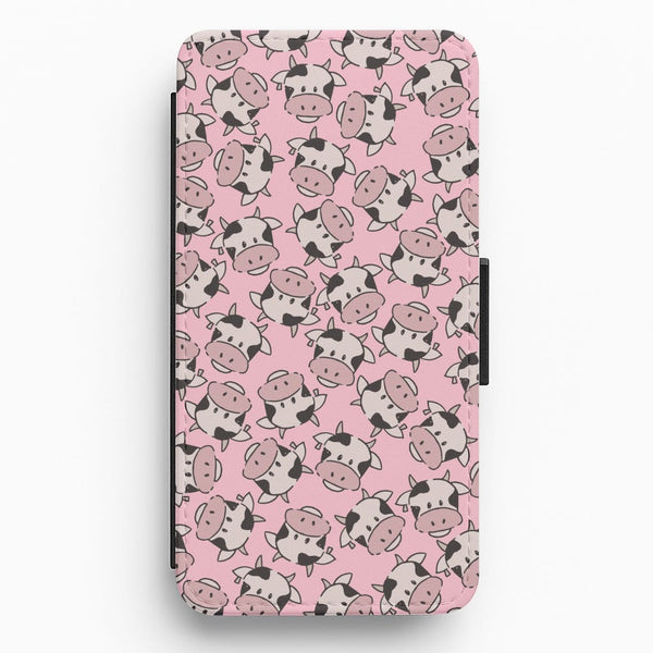 Cows - Animal Patterns Flip / Wallet Phone Case